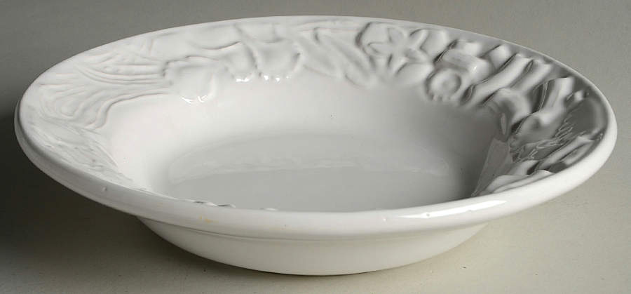Olive Harvest White 9" Individual Pasta Bowl by Williams-Sonoma-1