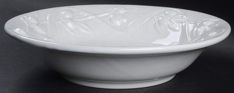 Olive Harvest White 10" Individual Pasta Bowl by Williams-Sonoma-1