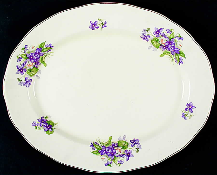 D3805 4184 13" Oval Serving Platter by Wedgwood-1