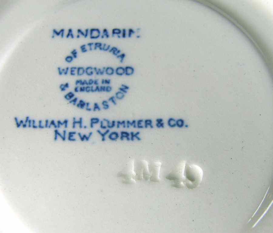 Mandarin Saucer for Bouillon Cup by Wedgwood-1
