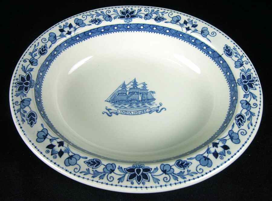 Mandarin 8" Oval Vegetable Bowl by Wedgwood-1
