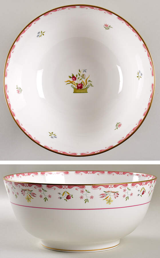 Bianca ("W" Wedgwood Mark Only) 9" Salad Serving Bowl by Wedgwood-1