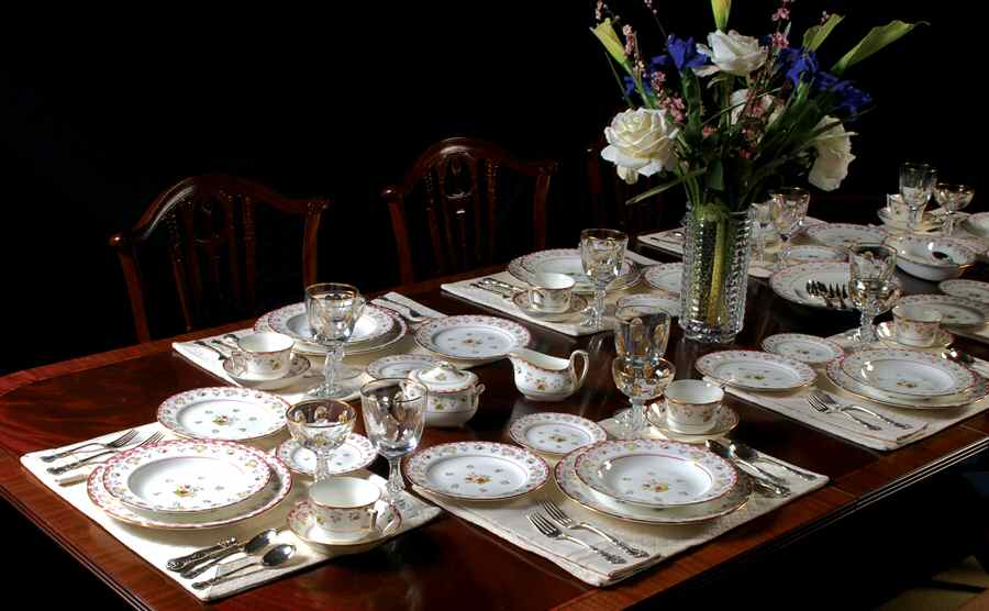 Bianca ("W" Wedgwood Mark Only) 53 Piece Estate Set by Wedgwood-1