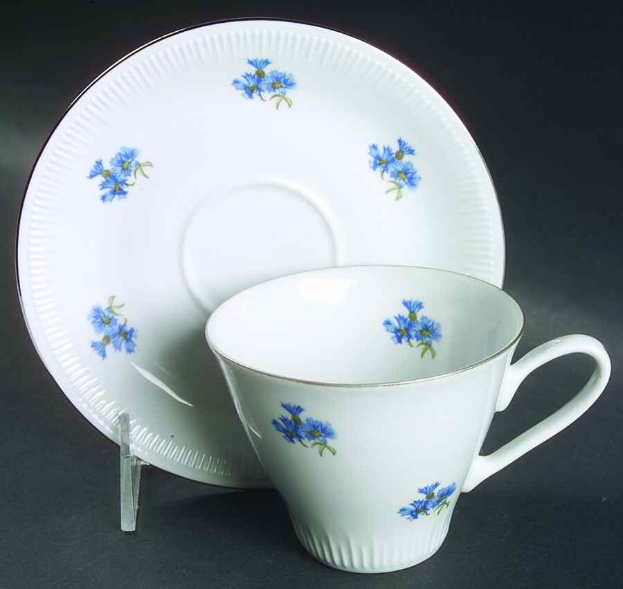 WTW2 Flat Cup & Saucer Set by Wtoctawek (Poland)-1