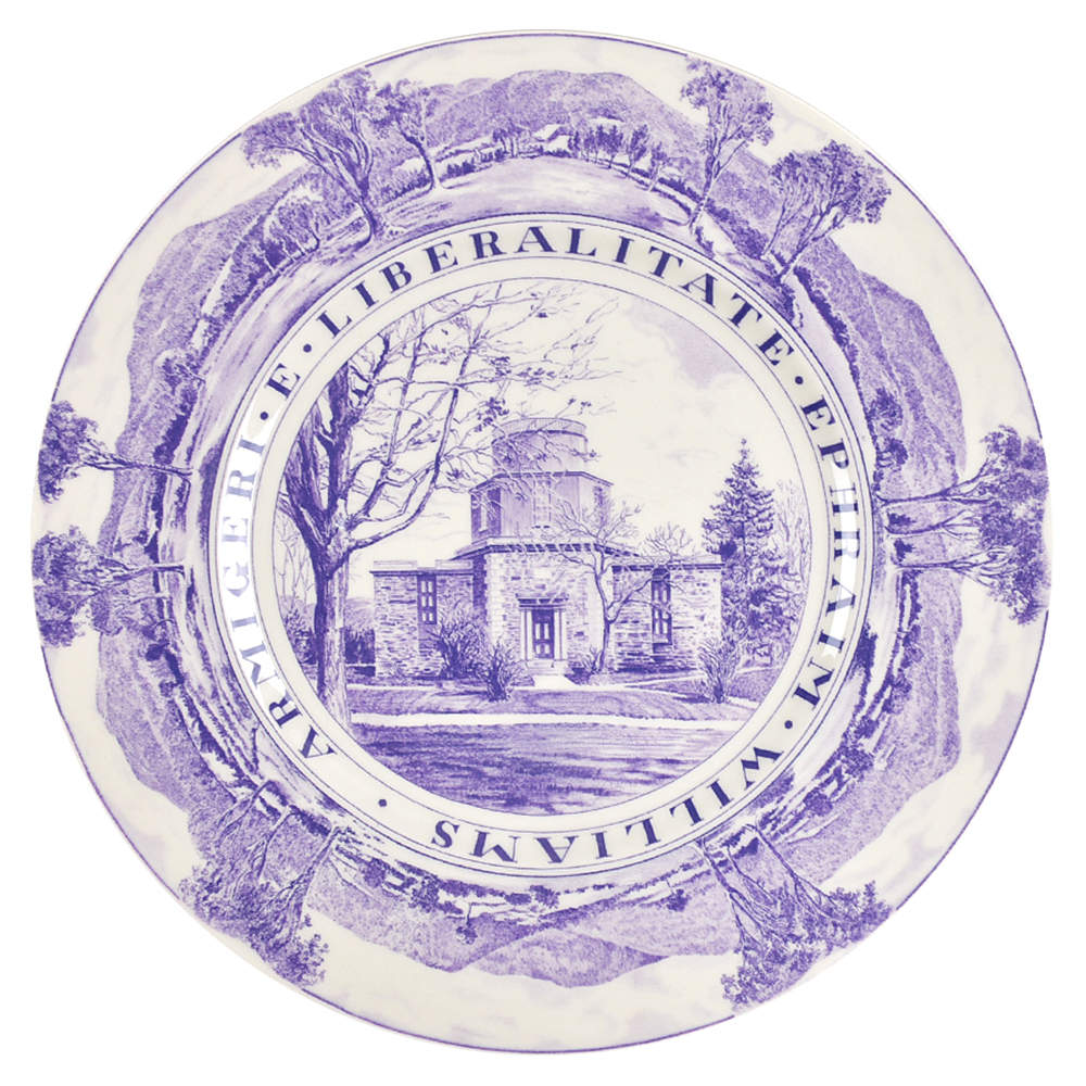 Williams College Dark Purple Dinner Plate by Wedgwood-1