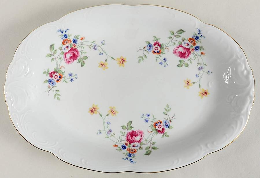 WAV36 13" Oval Serving Platter by Wawel-1