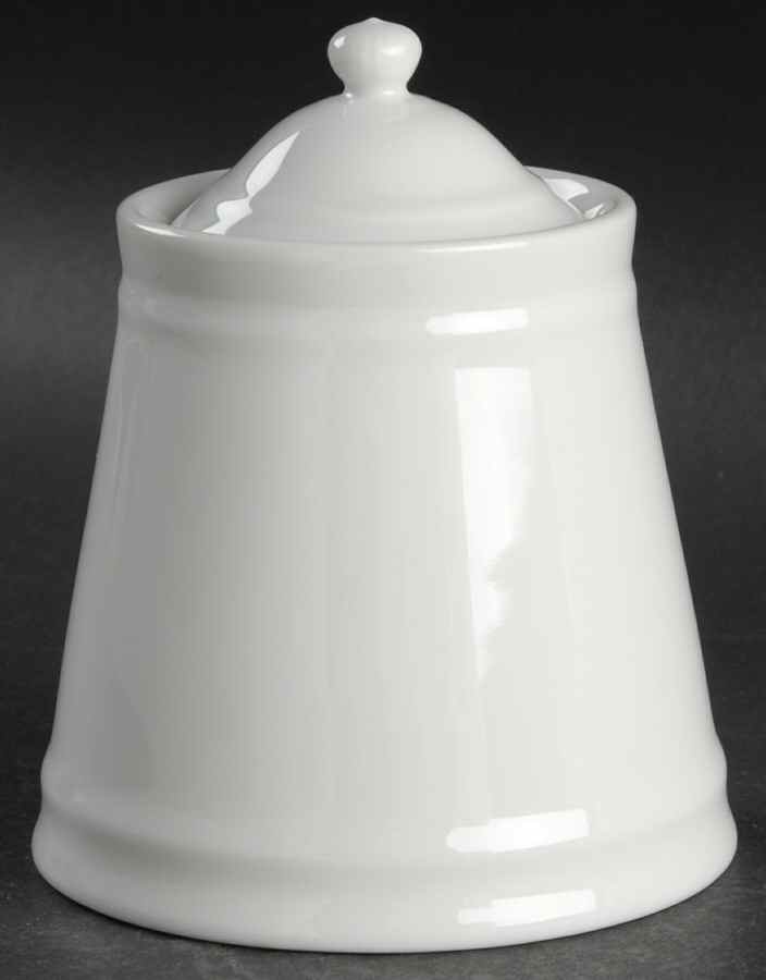 Brasserie White Sugar Bowl & Lid by Williams-Sonoma-1