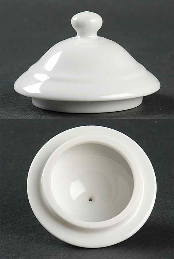 Brasserie White Lid for Sugar Bowl by Williams-Sonoma-1