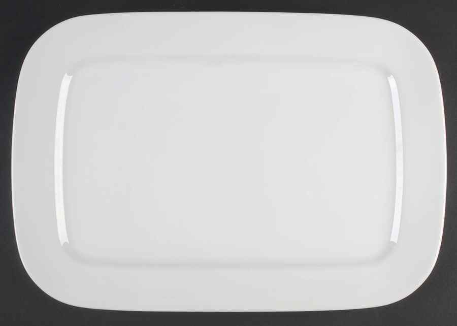Brasserie White 16" Rectangular Serving Platter by Williams-Sonoma-1