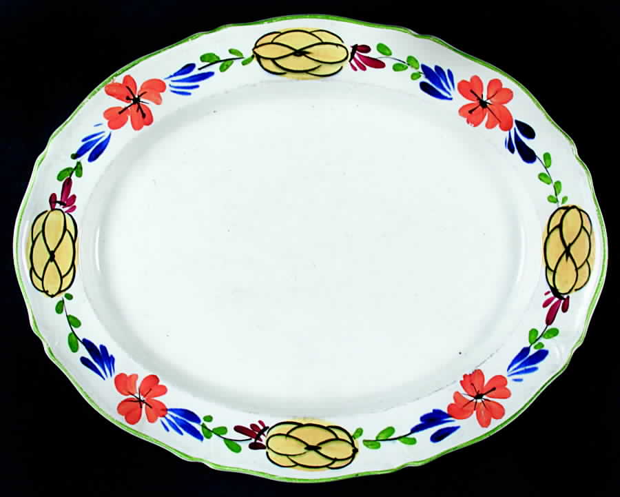 WOO95 12" Oval Serving Platter by Wood & Sons-1