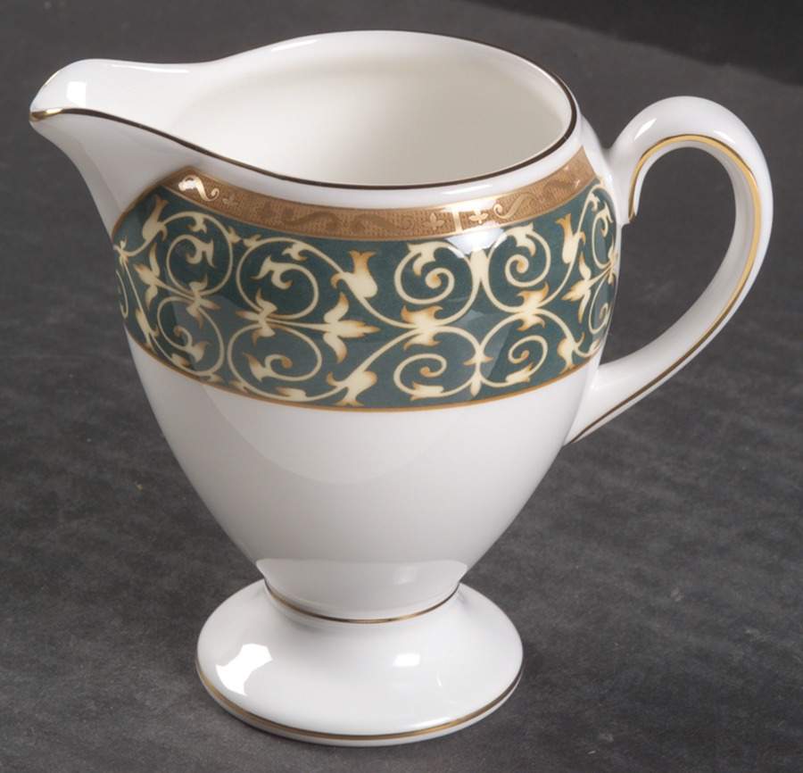 Everleigh Globe Shape Creamer by Wedgwood-1