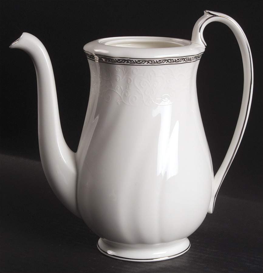 Queen's Lace Coffee Pot No Lid by Wedgwood-1