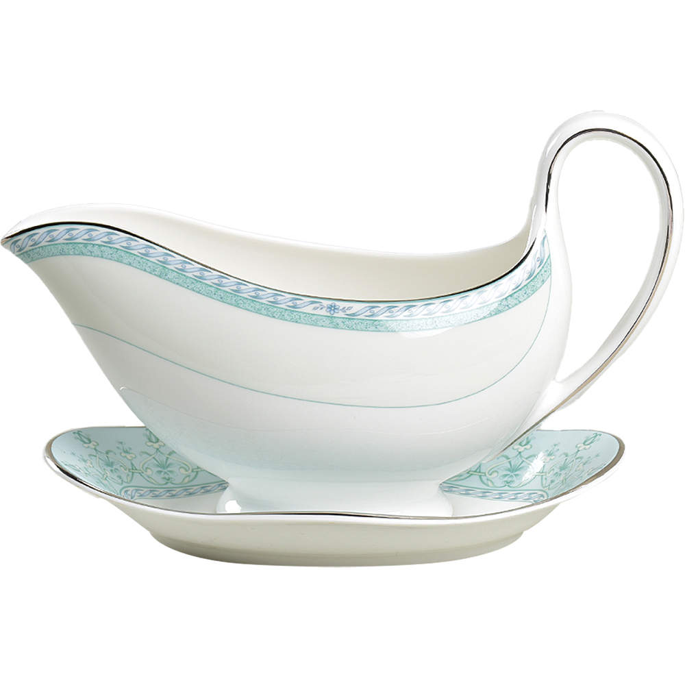 Amesbury Gravy Boat & Underplate by Wedgwood-1