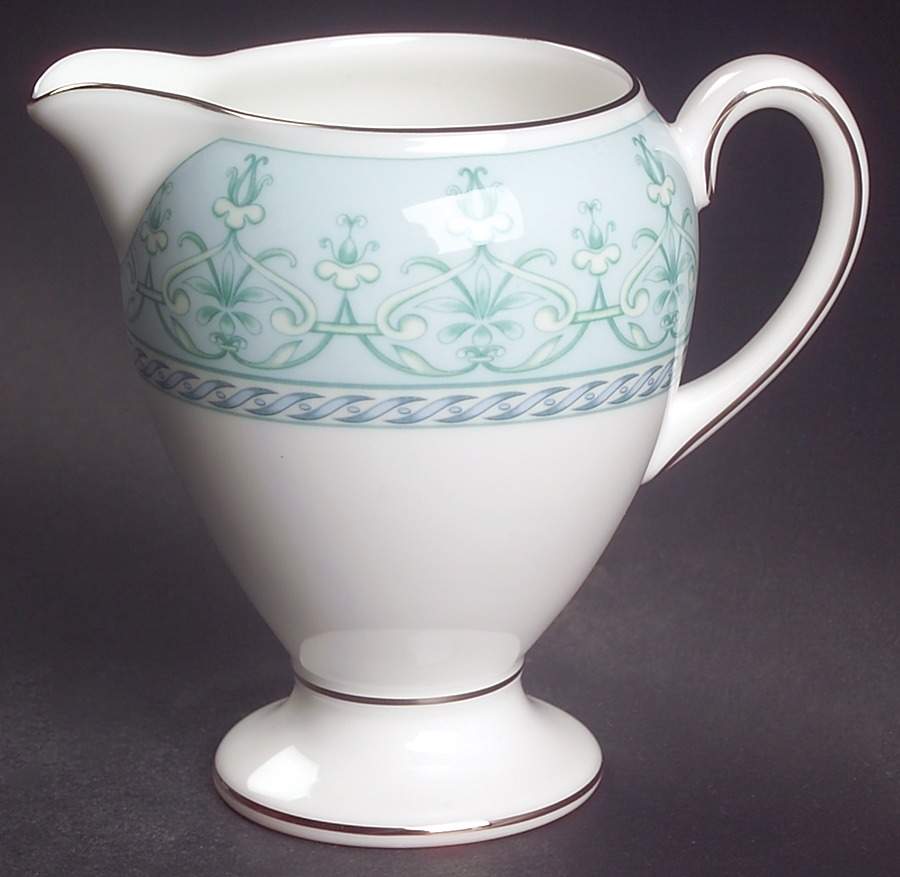 Amesbury Globe Shape Creamer by Wedgwood-1