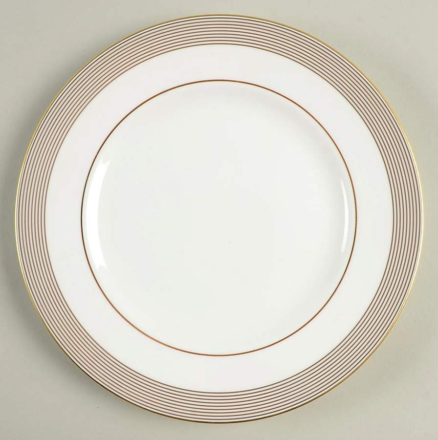 Golden Grosgrain Salad Plate by Wedgwood-1