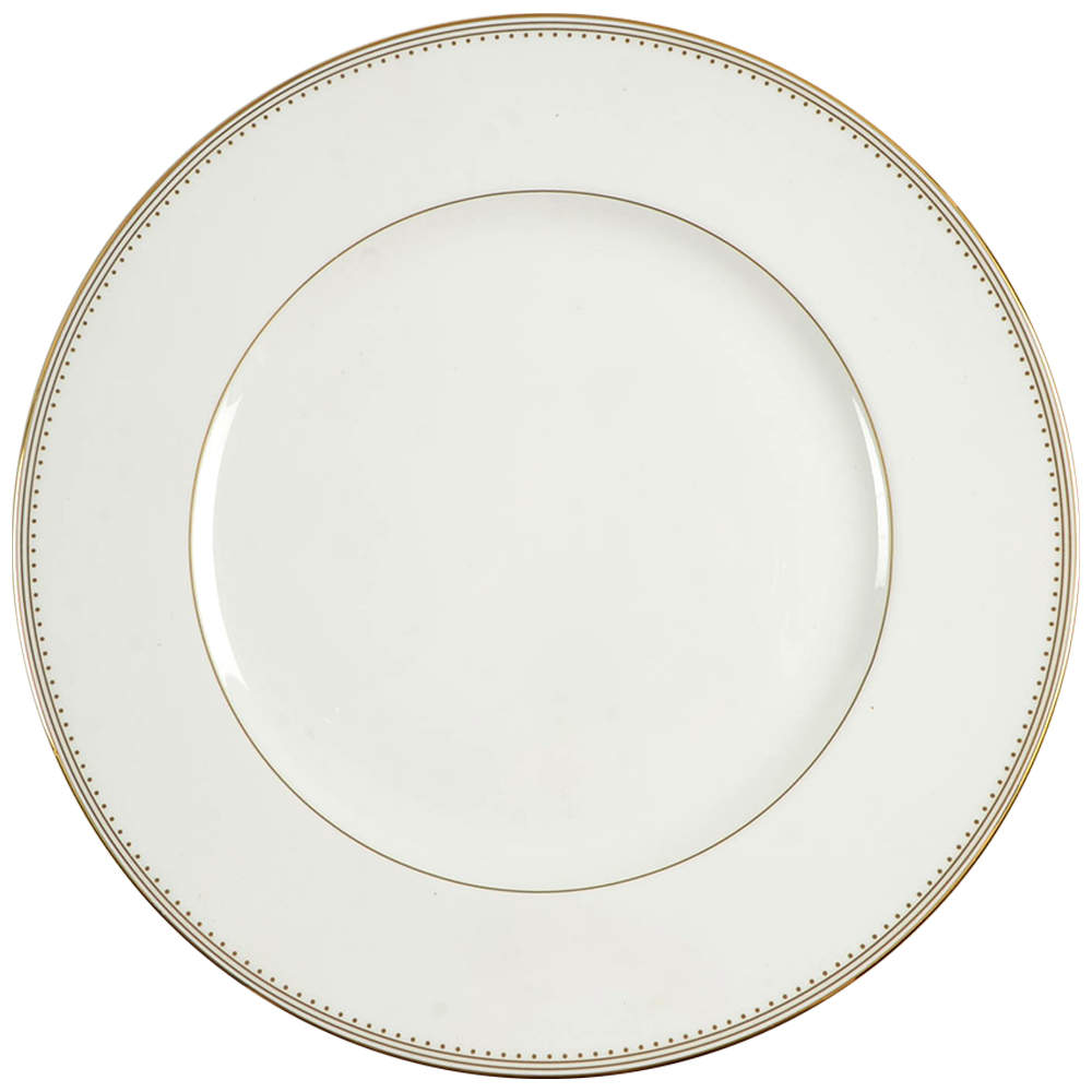 Golden Grosgrain Dinner Plate by Wedgwood-1