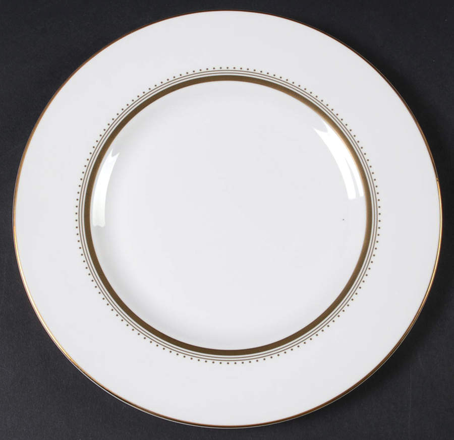 Golden Grosgrain Luncheon Plate by Wedgwood-1