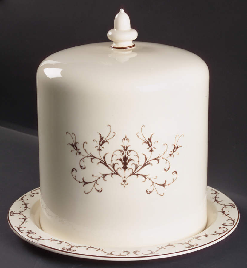 Queen's Filigree Large Covered Cake Plate by Wedgwood-1
