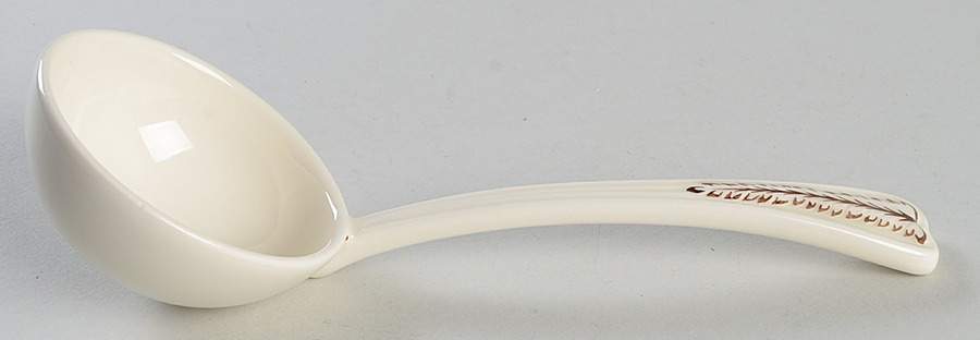 Queen's Filigree Solid Piece Sauce Ladle by Wedgwood-1