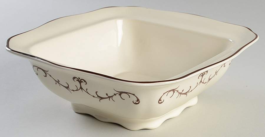 Queen's Filigree Square Vegetable No Lid by Wedgwood-1