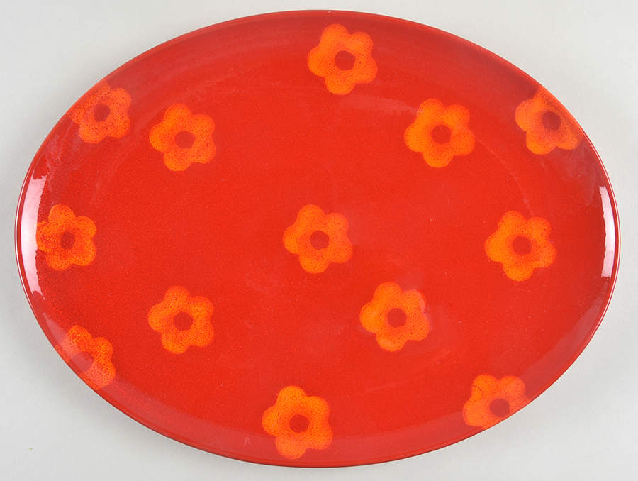 Freestyle Paradise 13" Oval Serving Platter by Waechtersbach-1