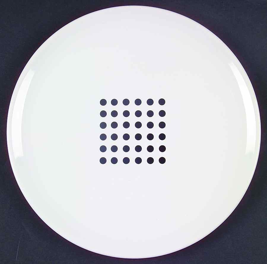 Freestyle Black & White Salad/Dessert Plate by Waechtersbach-1
