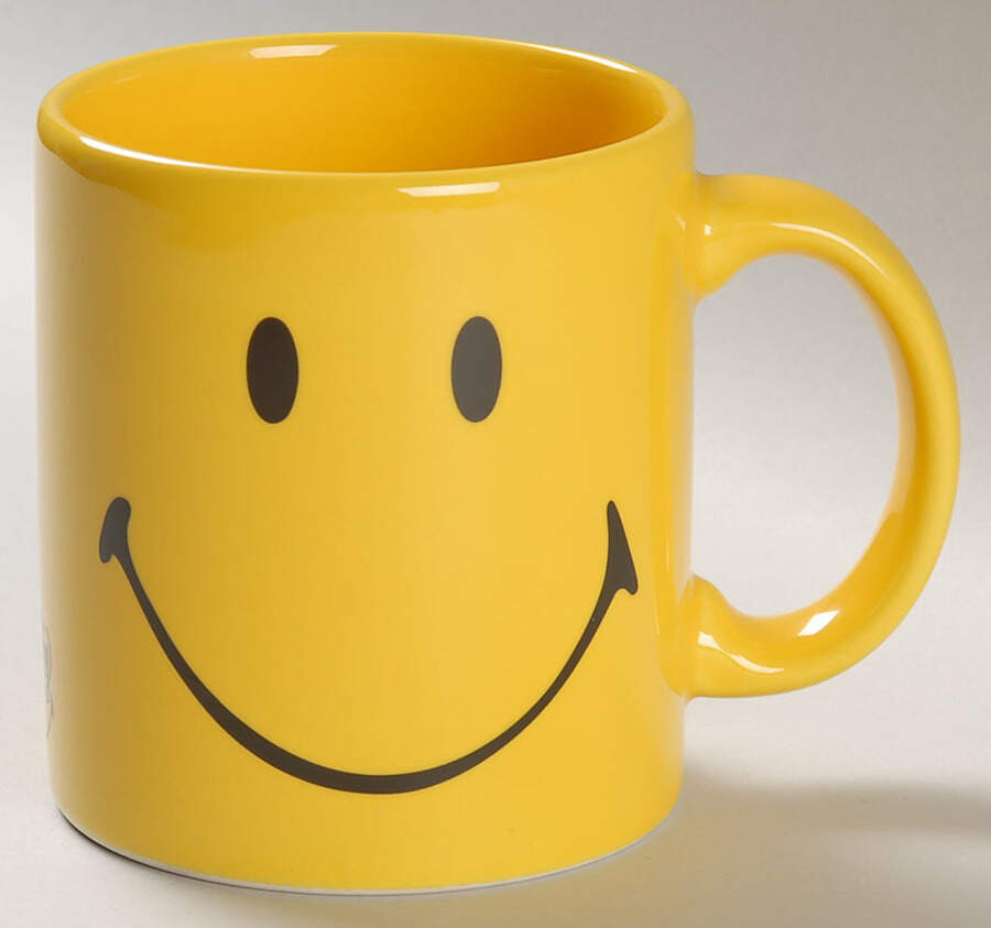 Smiley Yellow Mug by Waechtersbach-1