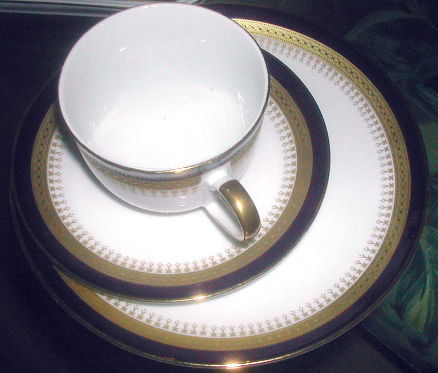 WIG603 Footed Cup & Saucer Set by Winterling - Bavaria-1
