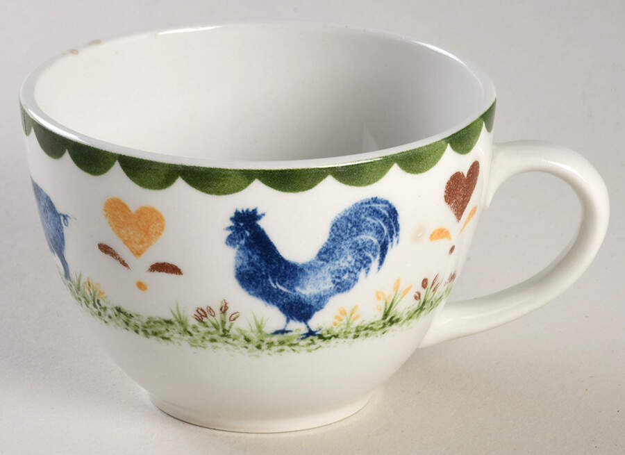 Jack's Farm (Multicolor) Flat Cup by Wood & Sons-1