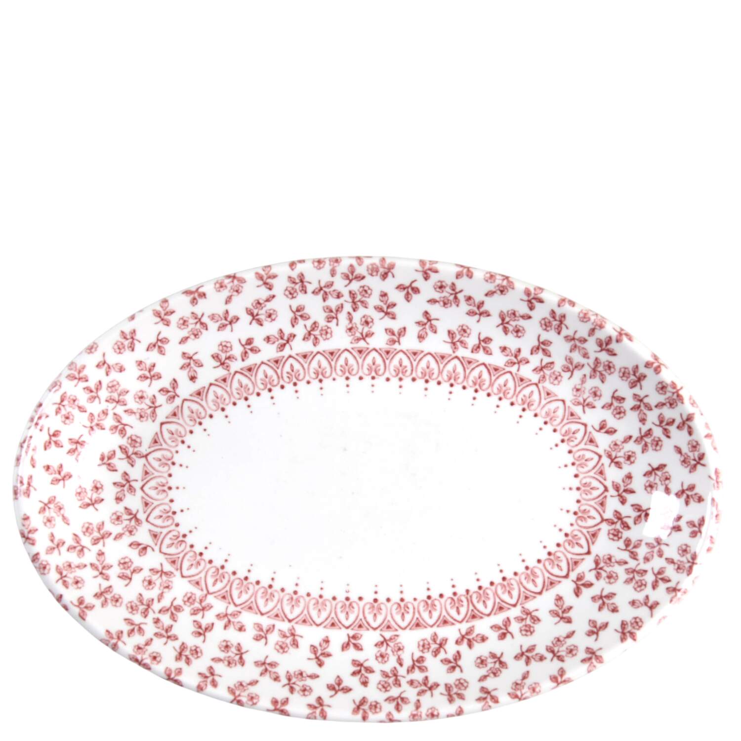 Provence Pink Relish/Gravy Underplate by Wood & Sons-1