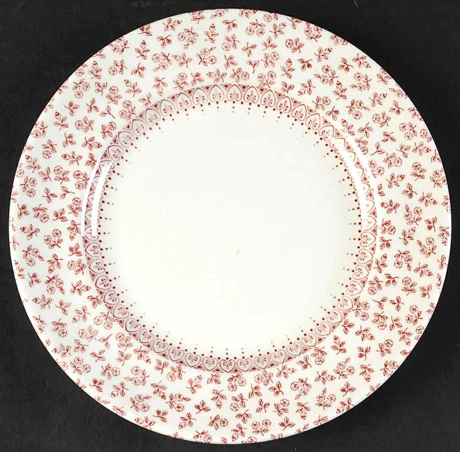 Provence Pink Salad Plate by Wood & Sons-1