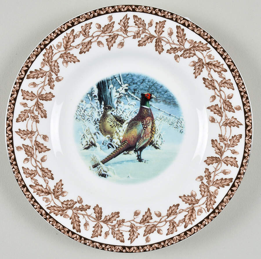 Wild Birds Bread & Butter Plate by National Wildlife Federation-1