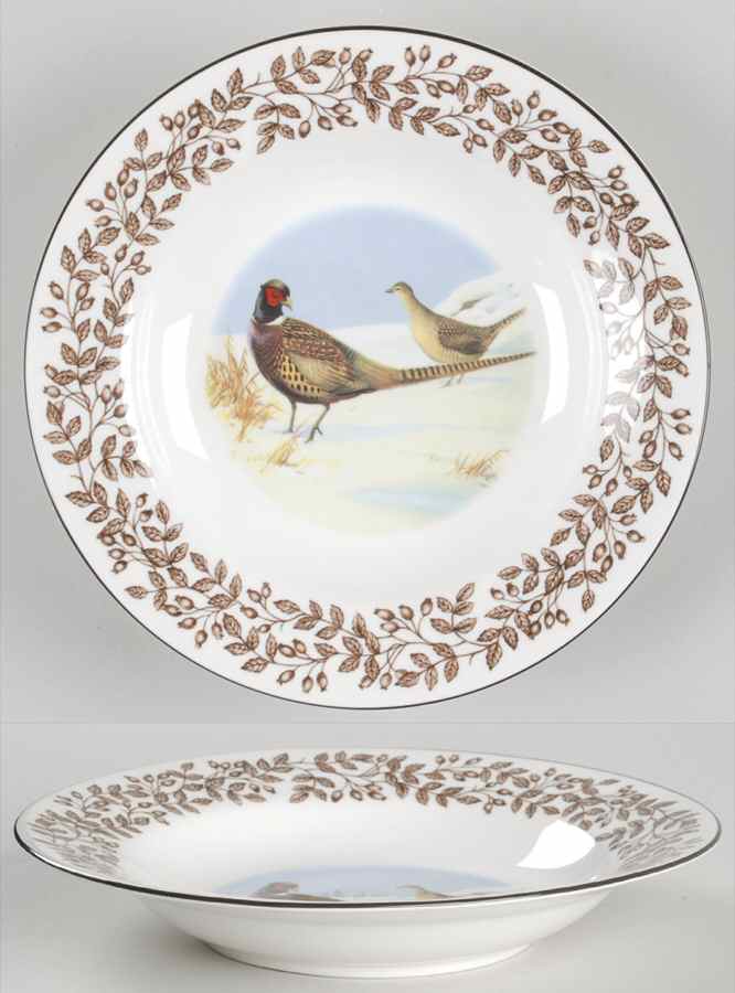 Wild Birds Rim Soup Bowl by National Wildlife Federation-1