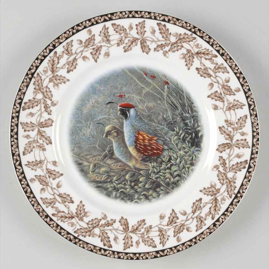 Wild Birds Salad Plate by National Wildlife Federation-1
