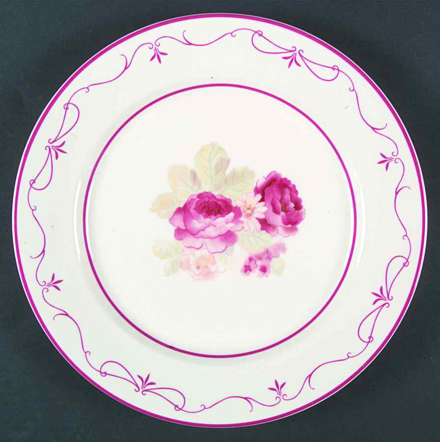 Vintage Rose Dinner Plate by Waverly-1