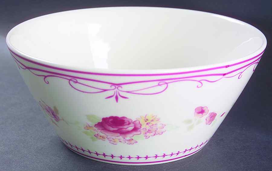 Vintage Rose 8" Round Vegetable Bowl by Waverly-1