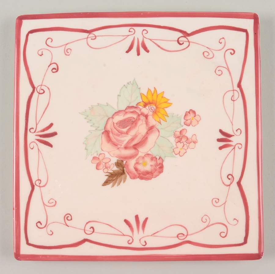 Vintage Rose Trivet by Waverly-1