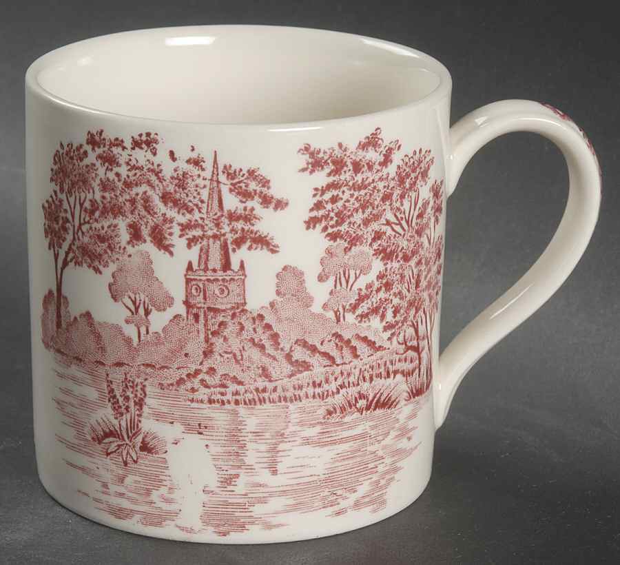 Romantic England Red Mug by Wedgwood-1