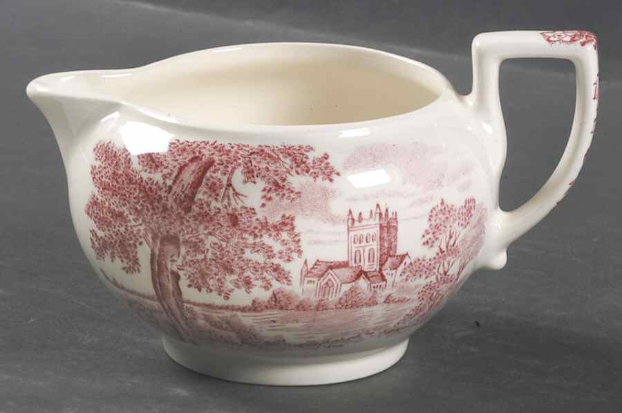 Romantic England Red Creamer by Wedgwood-1