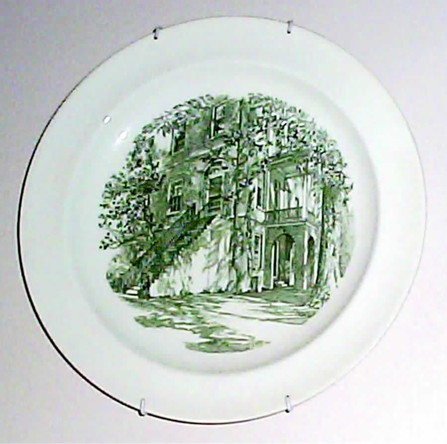University of South Carolina Green Dinner Plate by Wedgwood-1