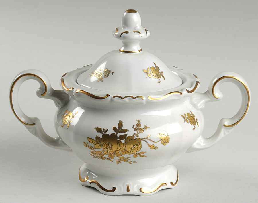 12019 Sugar Bowl & Lid by Weimar-1