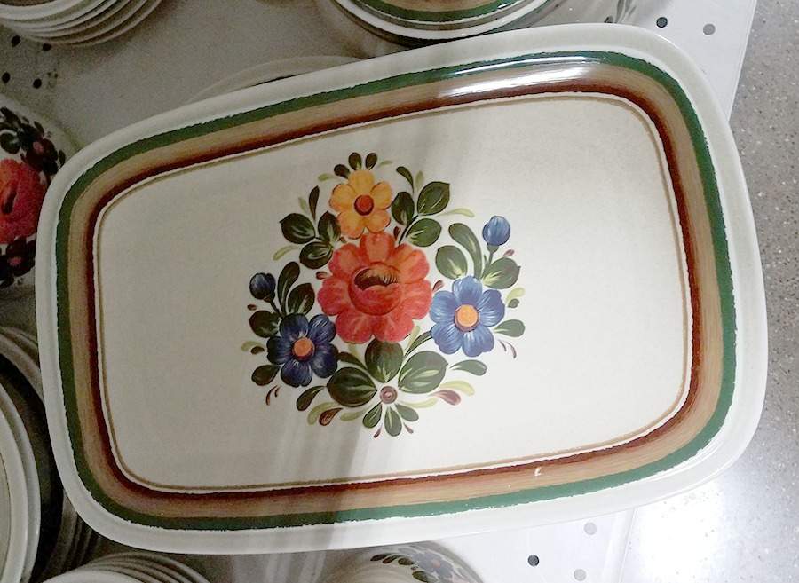 WIG990 12" Oval Serving Platter by Winterling - Bavaria-1