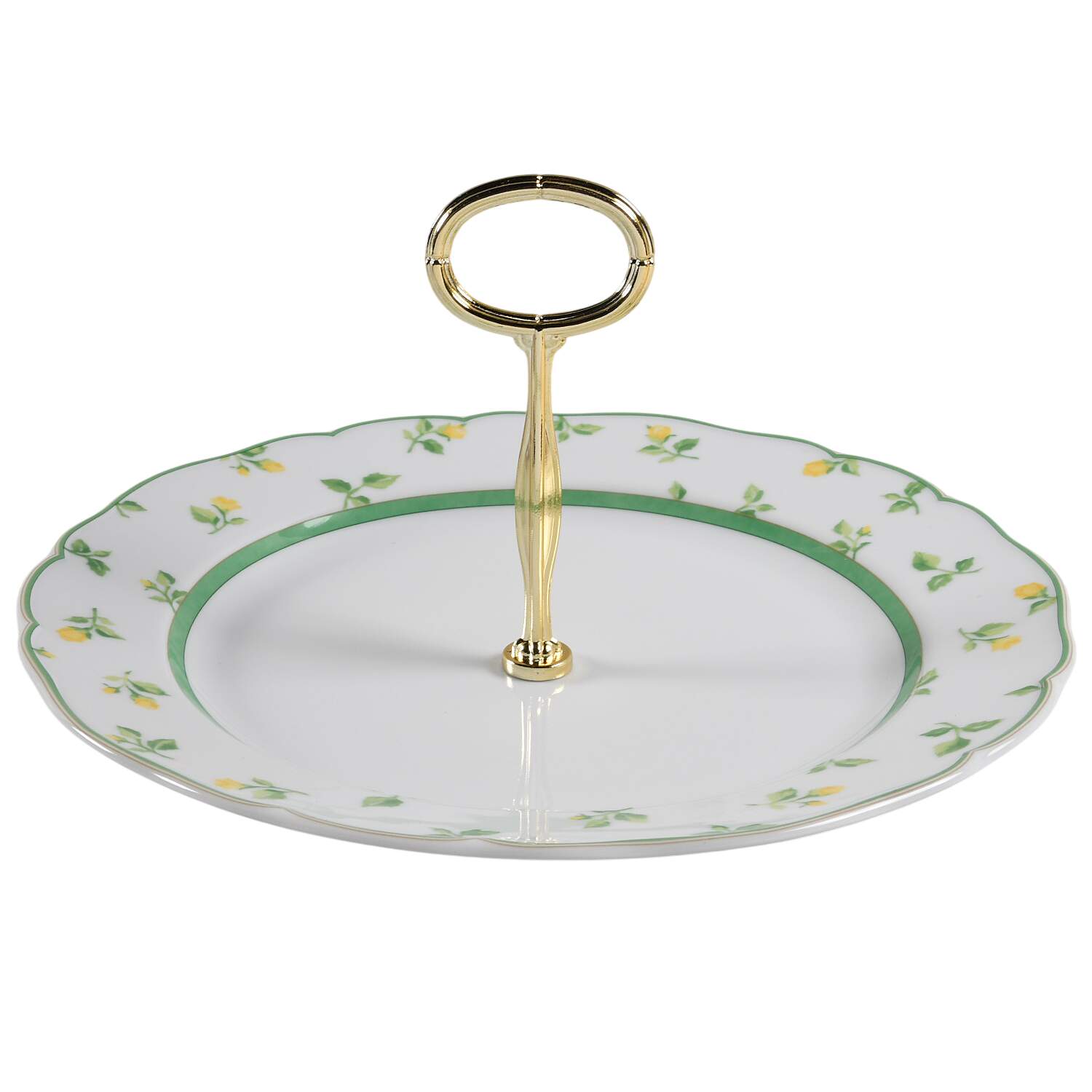 Summer Dream Round Serving Plate with Center Handle (Dp) Hc by Wedgwood-1