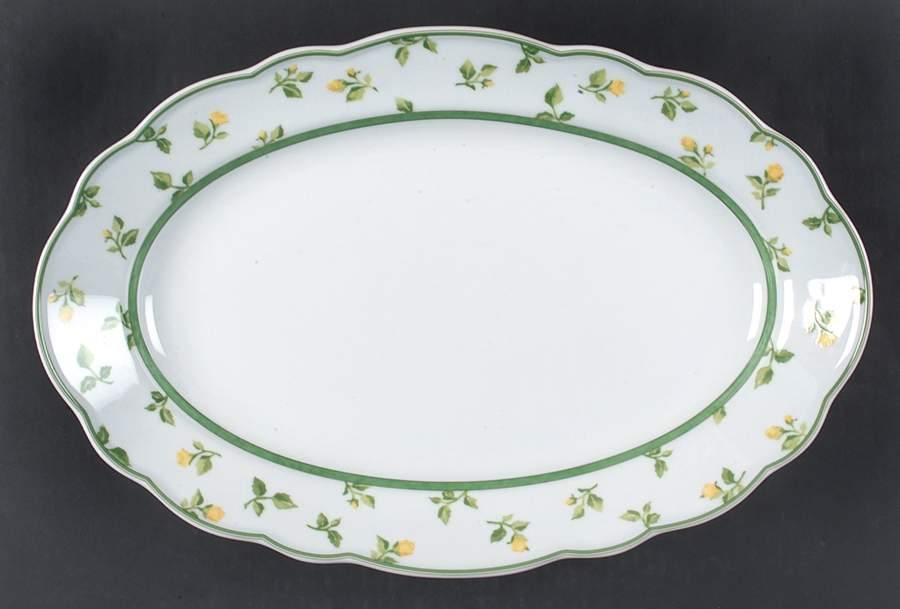 Summer Dream 15" Oval Serving Platter by Wedgwood-1