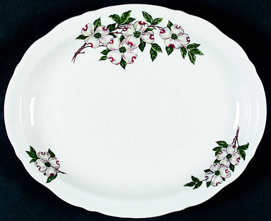 WLS12 9" Oval Serving Platter by Wellsville-1