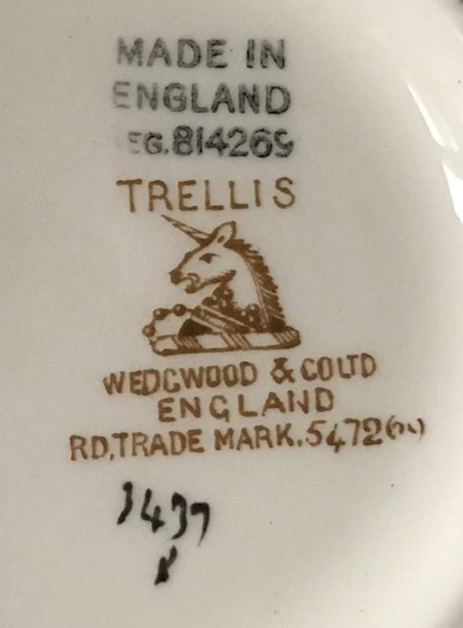 Trellis Tureen No Lid by Wedgwood-1