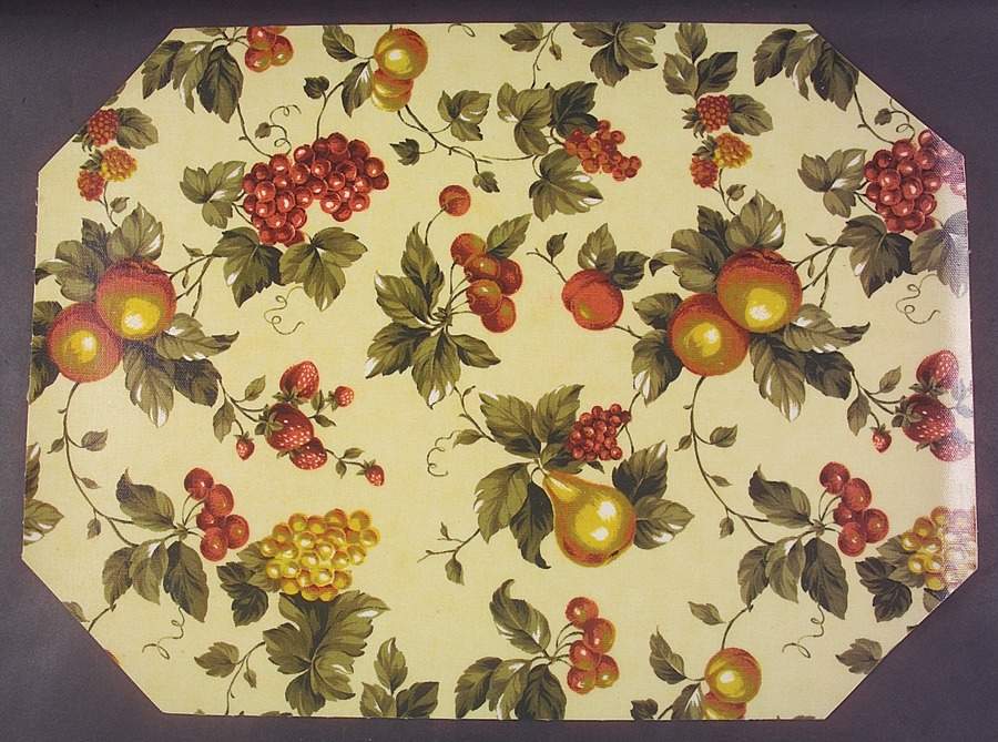 Floral Manor Vinyl Placemat by Waverly-1