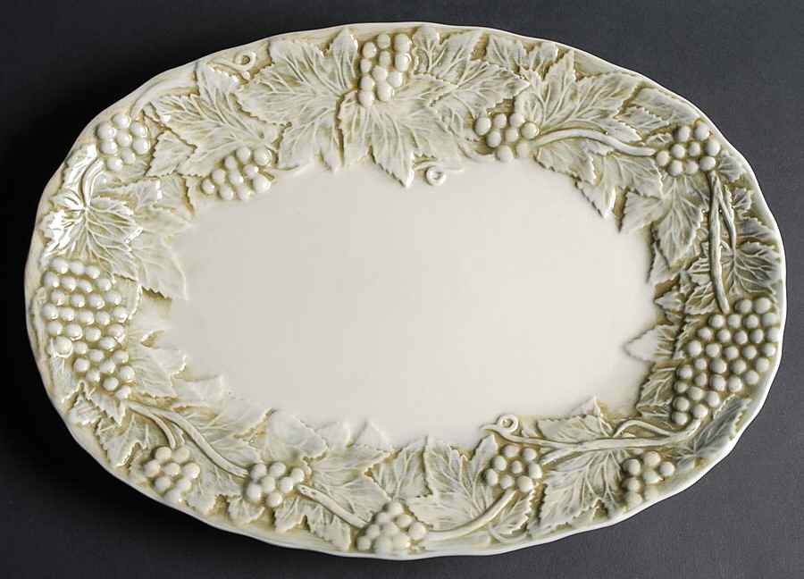 Napa Sage 15" Oval Serving Platter by Williams-Sonoma-1