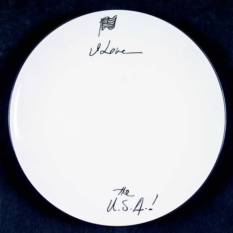 USA Ltd Edition Salad Plate by Wedgwood-1