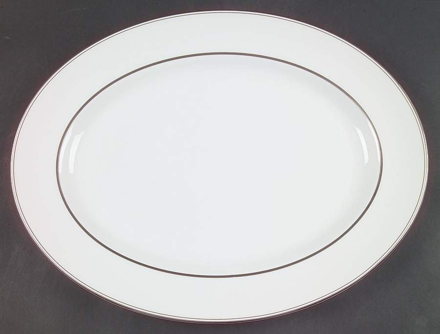 Fidelity 15" Oval Serving Platter by Wedgwood-1